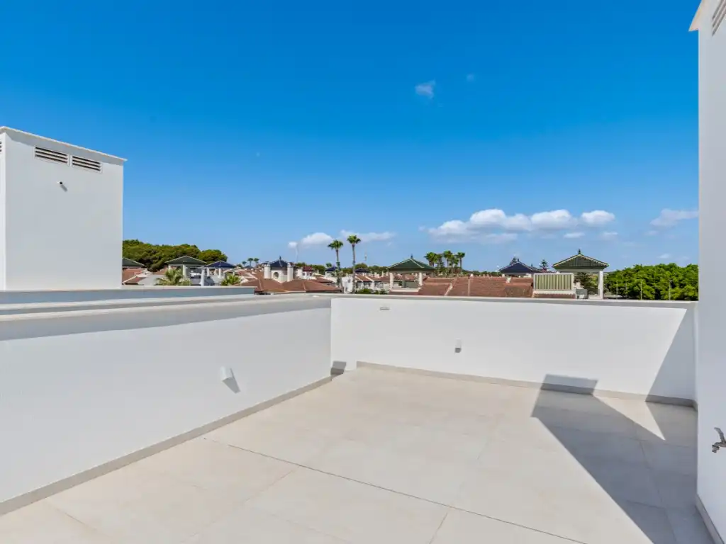 Terrassa de Casa o xalet en venda en Pilar de la Horadada amb Piscina