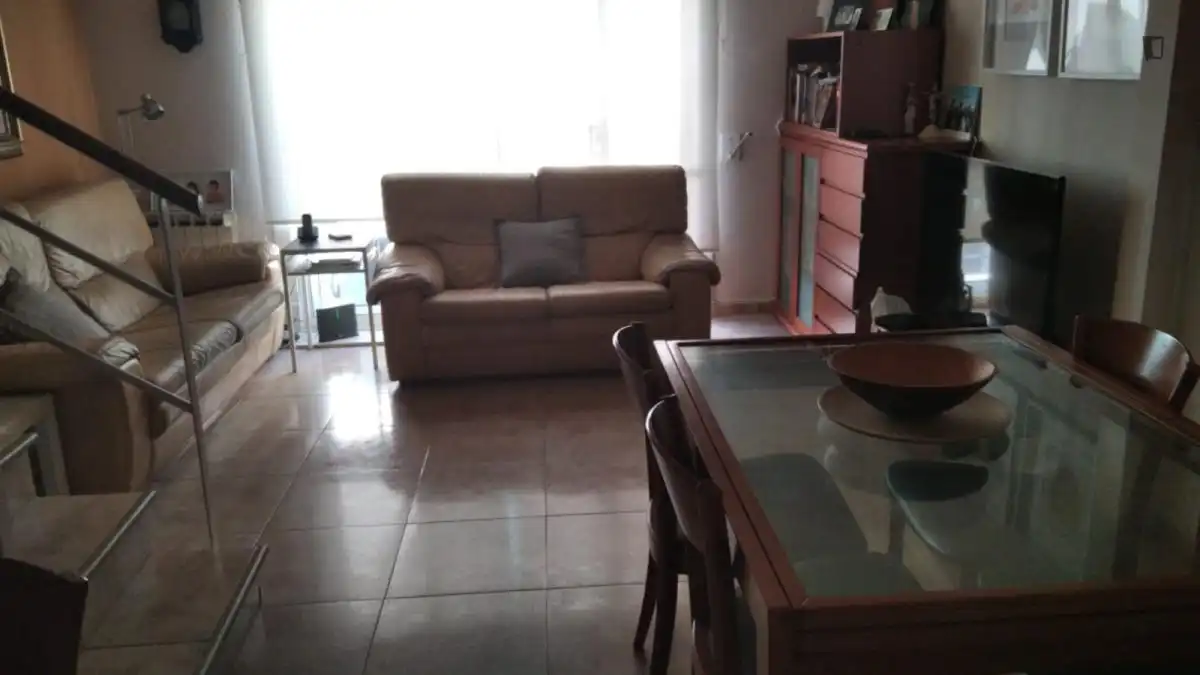 Sala de estar de Apartamento para compartir en Mataró con Aire acondicionado, Calefacción y Amueblado