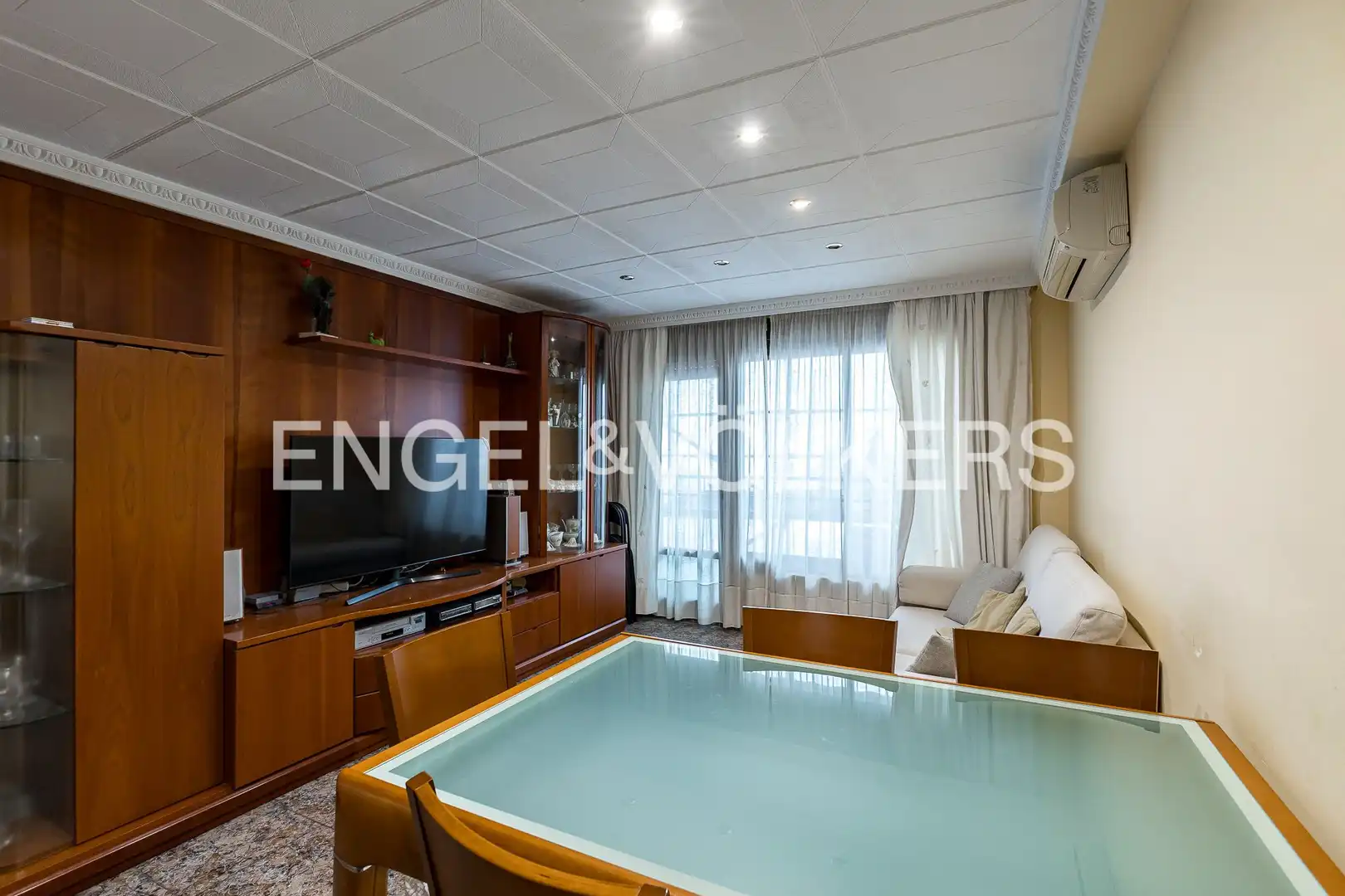 Sala de estar de Piso en venta en Barcelona con Calefacción y Balcón