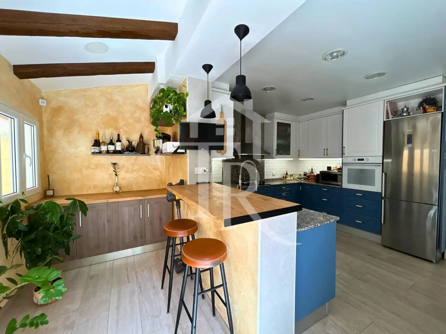 Kitchen of Houses for sale in Roda de Berà  with Air Conditioner, Heating and Private garden