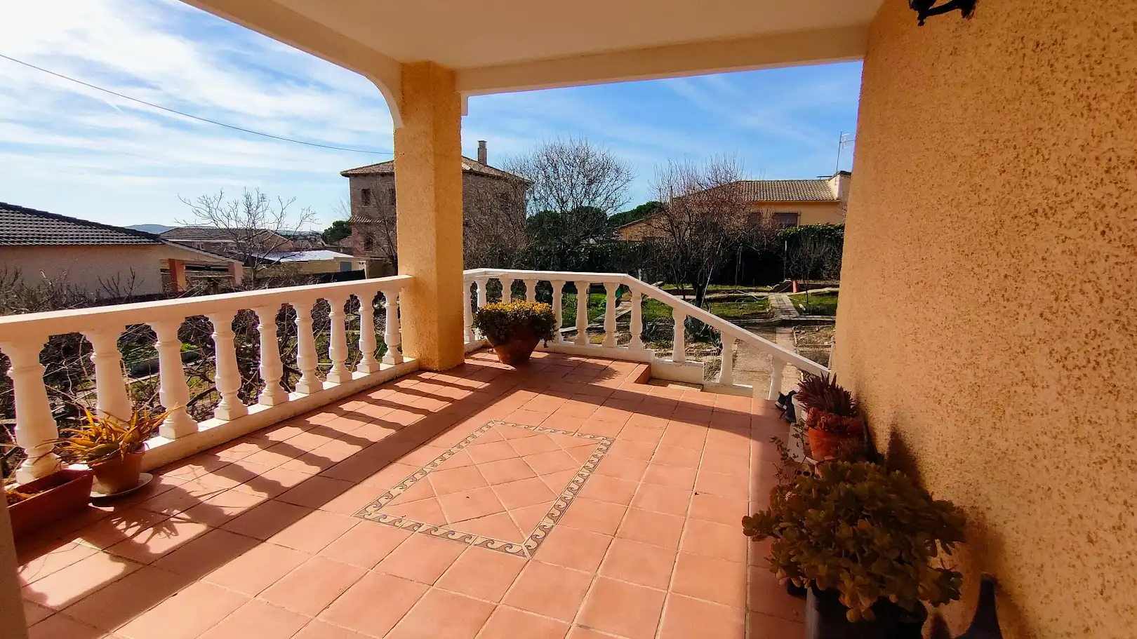 Terraza de Casa o chalet en venta en Torrejón del Rey con Aire acondicionado, Calefacción y Jardín privado