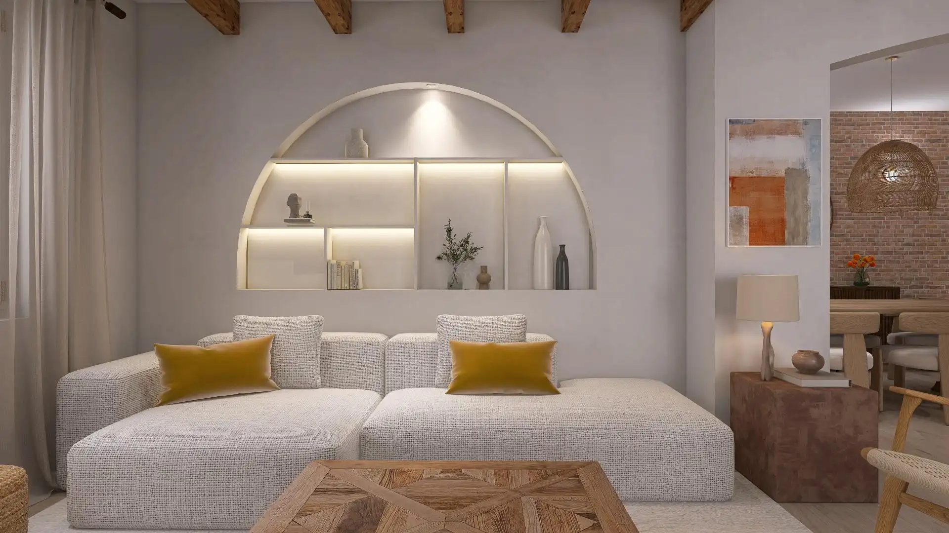 Living room of Houses for sale in Benalmádena  with Air Conditioner, Heating and Private garden