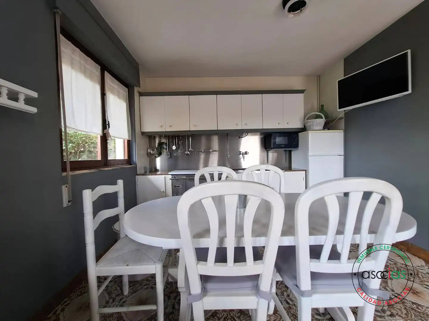 Cocina de Casa o chalet en venta en Gijón  con Jardín privado, Terraza y Trastero