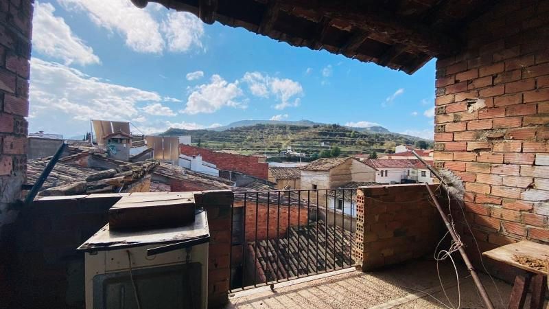 Exterior view of House or chalet for sale in Forcall  with Terrace, Storage room and Furnished