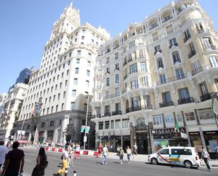 Vista exterior de Pis de lloguer en  Madrid Capital amb Moblat i Balcó