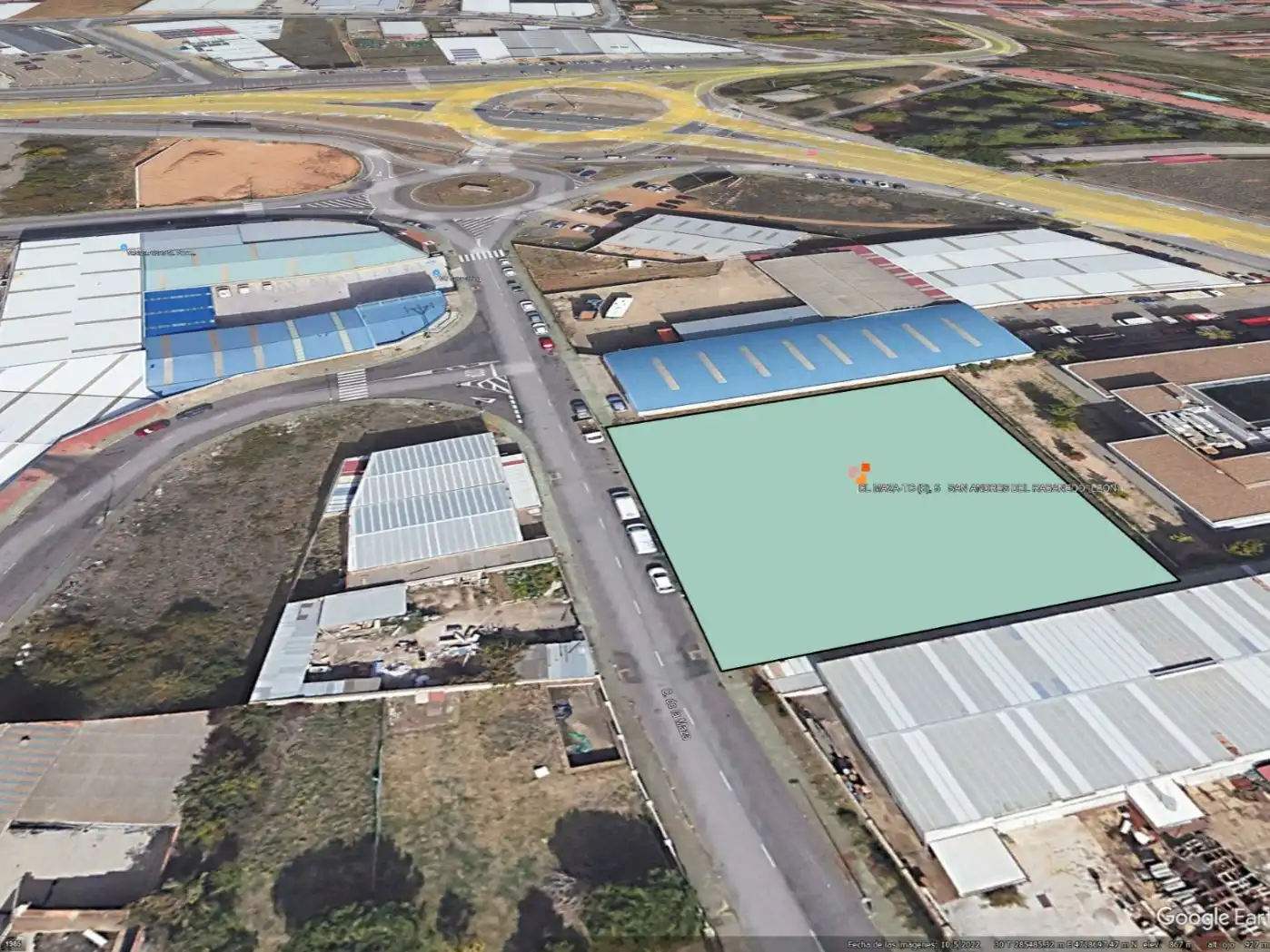 Außenansicht von Fabrik Grundstücke zum Verkauf in San Andrés del Rabanedo
