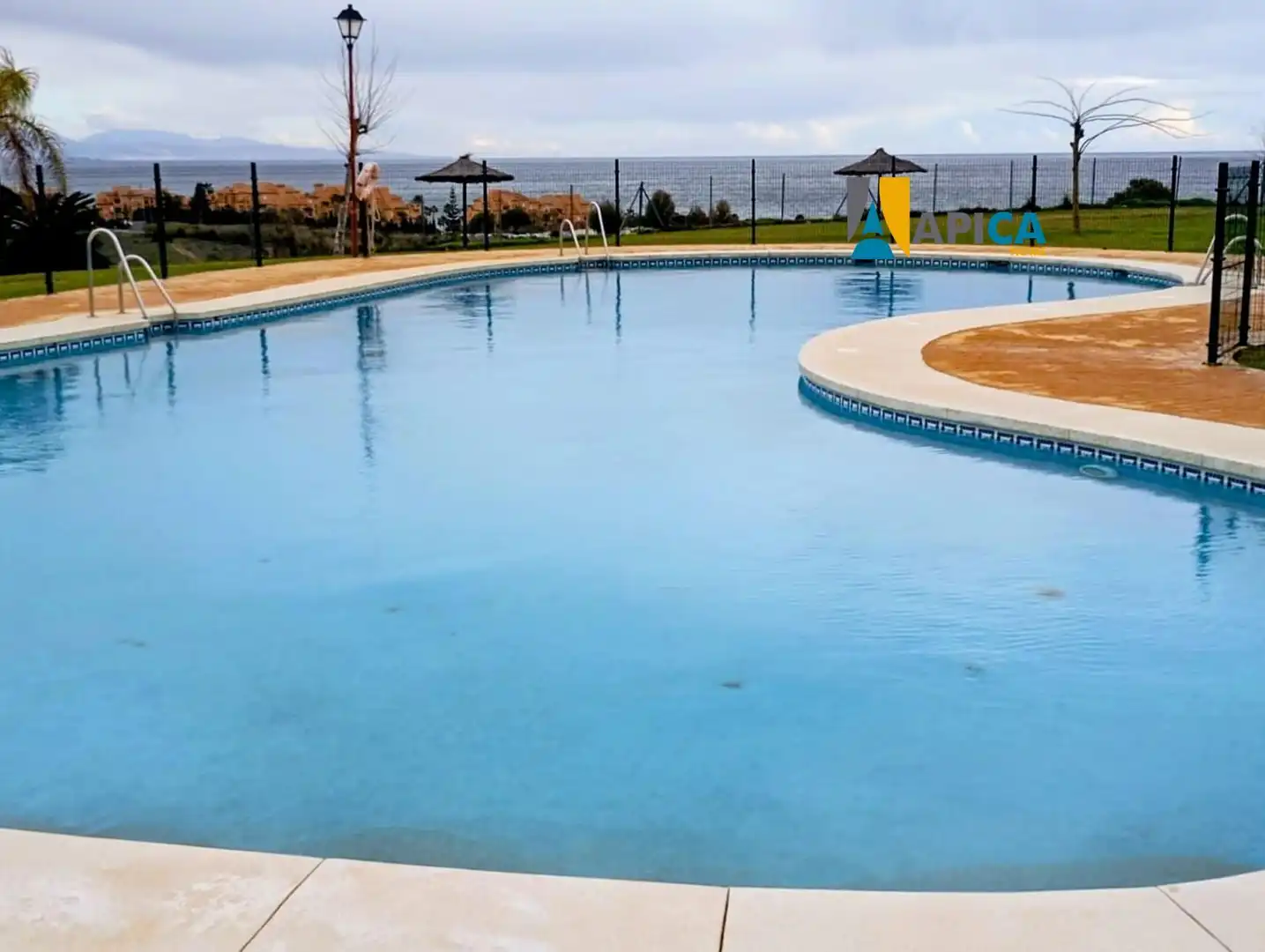 Swimming pool of Flat for sale in Manilva  with Air Conditioner, Swimming Pool and Furnished