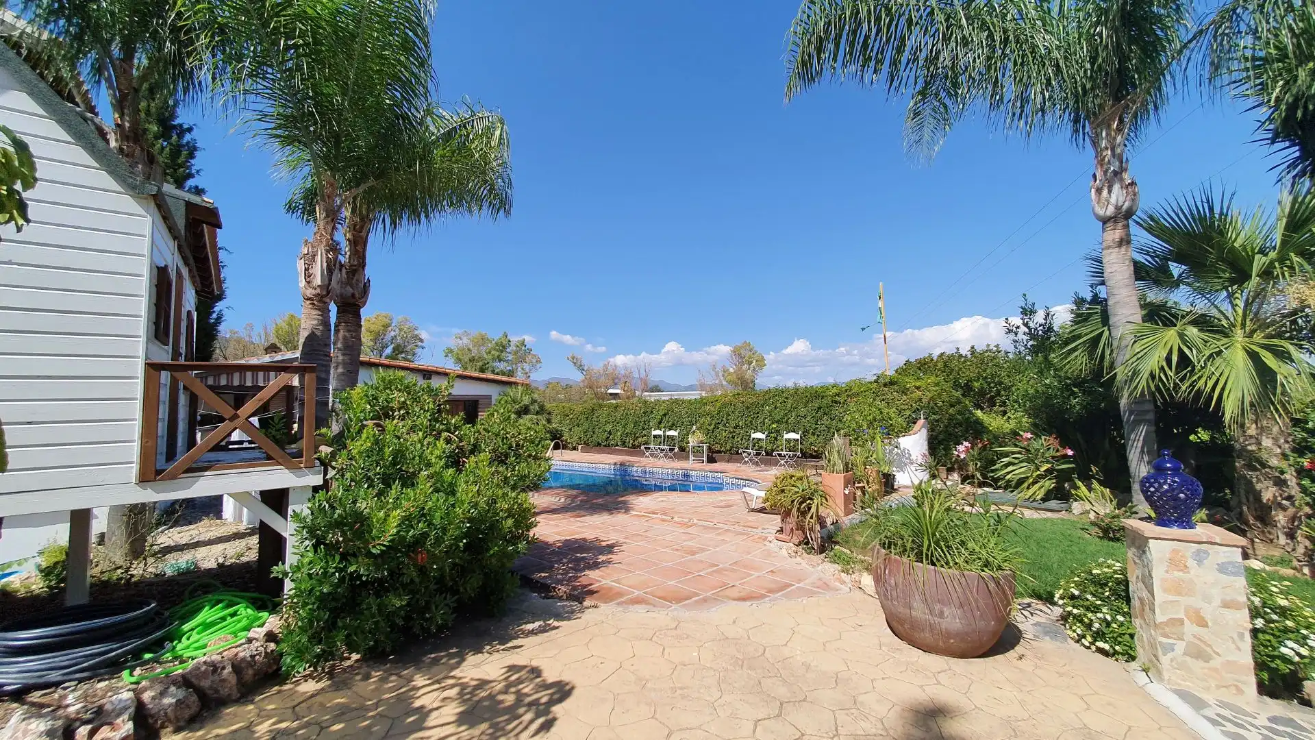 Piscina de Finca rústica en venta en Alhaurín El Grande con Piscina