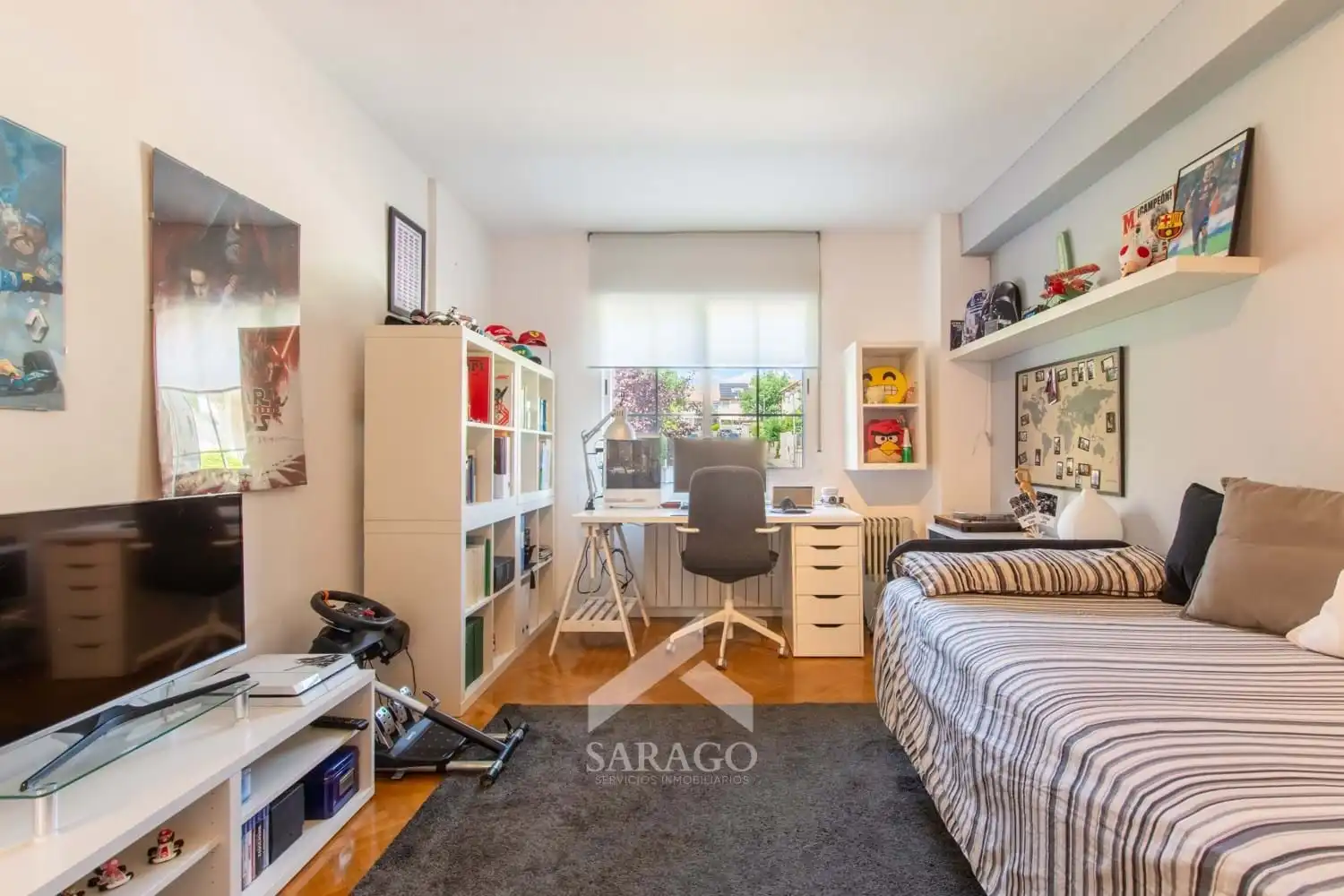 Bedroom of Houses for sale in Las Rozas de Madrid  with Storage room