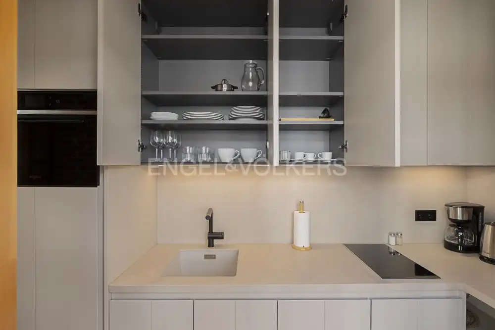 Cocina de Piso de alquiler en Madrid con Aire acondicionado, Calefacción y Amueblado
