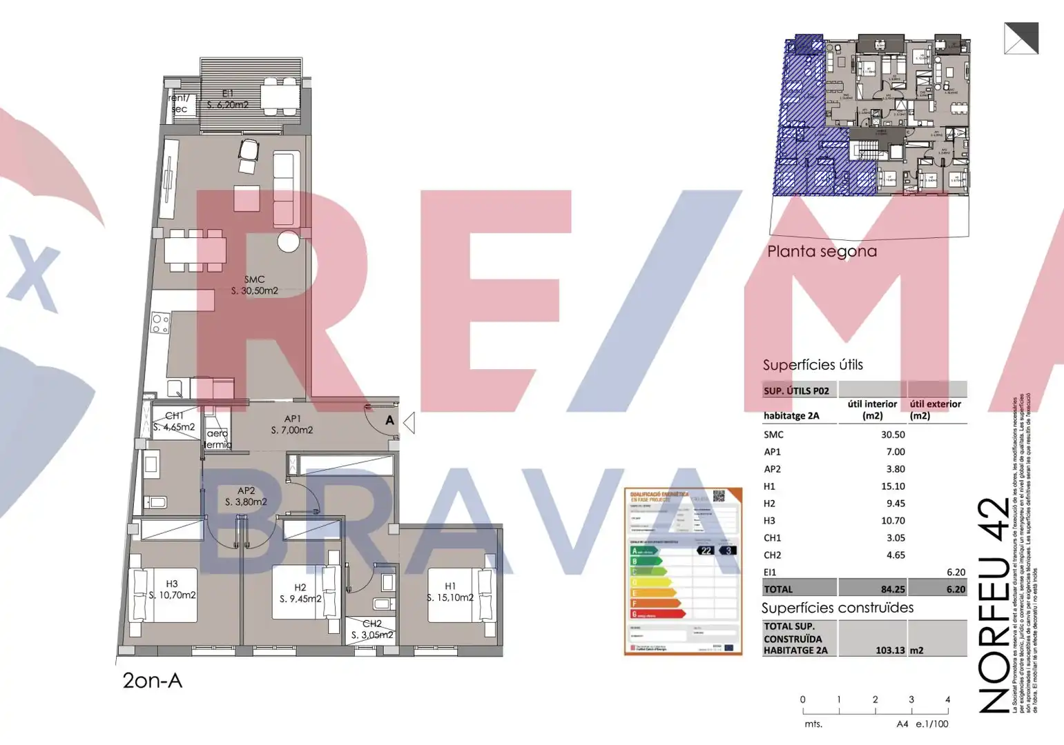 Flat with terrace for sale in Calle CL CAP NORFEU, imagen 36
