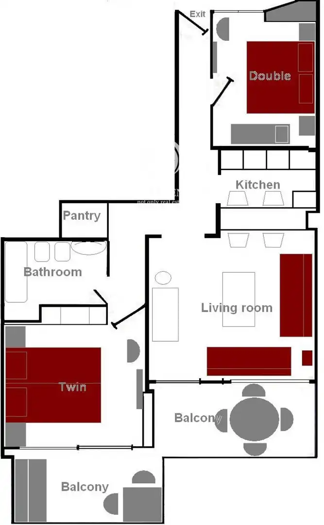 Apartamento con piscina en venta en Avenida Venezuela, imagen 42