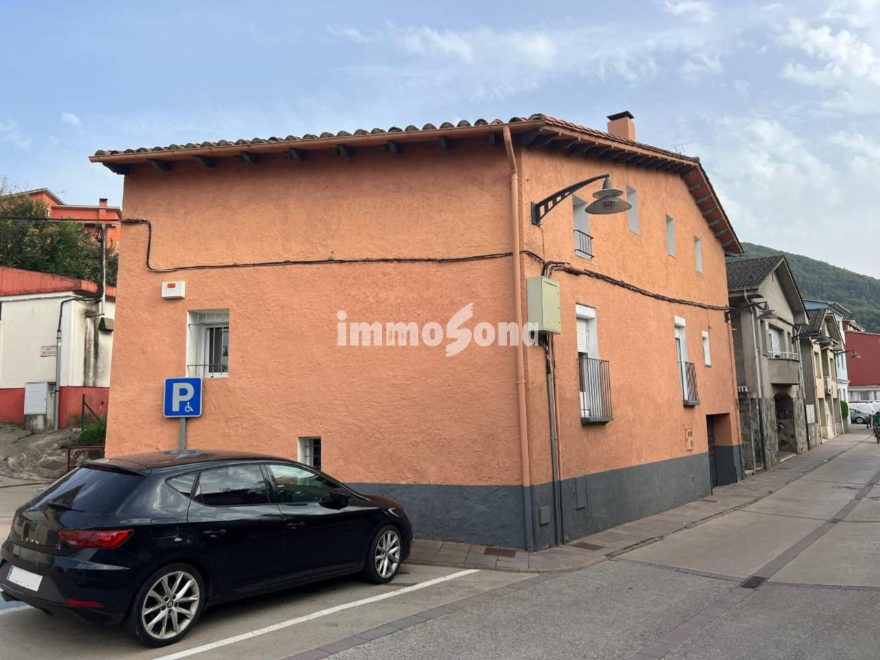 Exterior view of House or chalet for sale in Les Preses  with Air Conditioner, Heating and Private garden