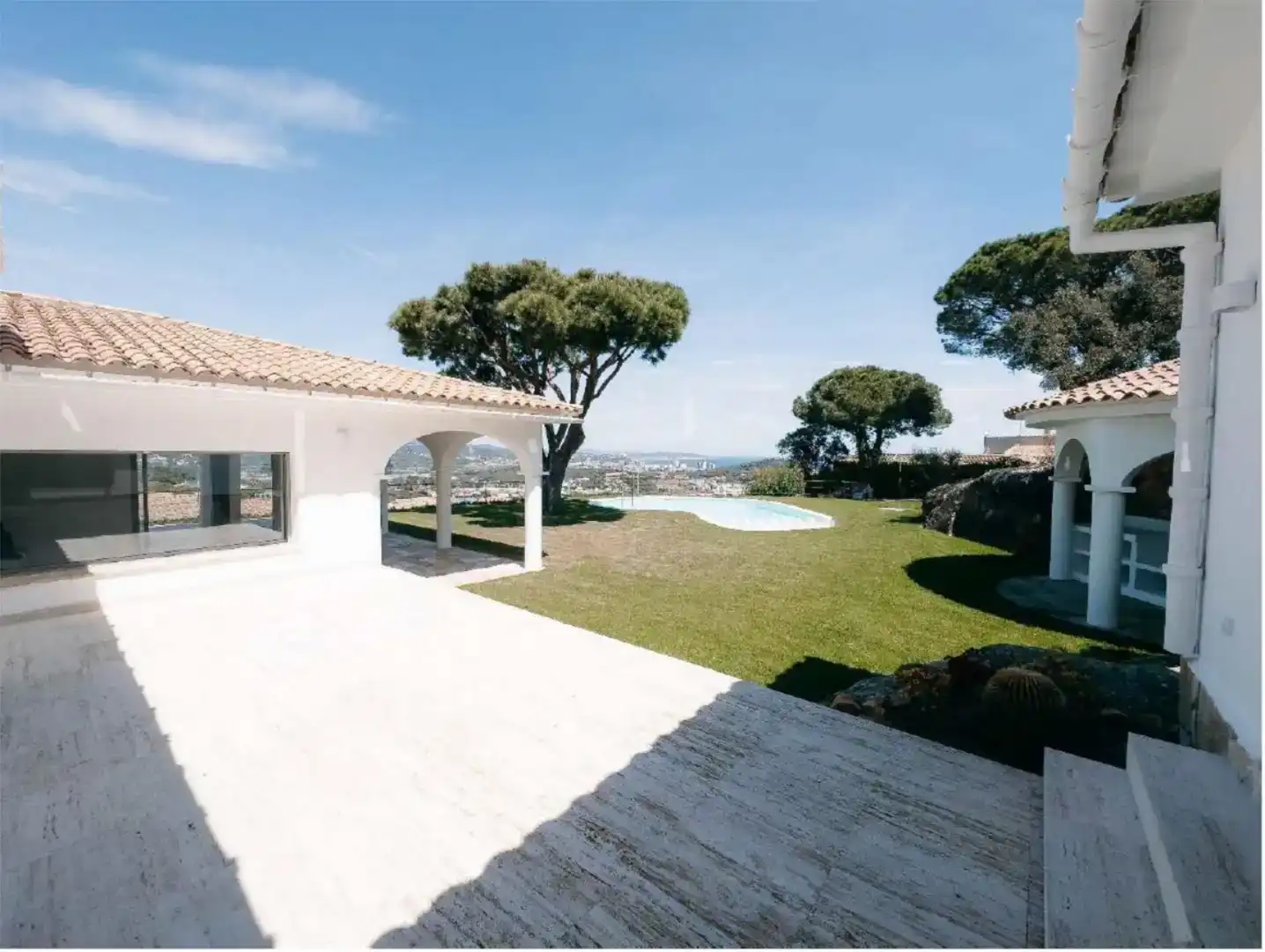 Terrassa de Casa o xalet en venda en Castell d'Aro, Platja d'Aro i s'Agaró amb Aire condicionat i Piscina