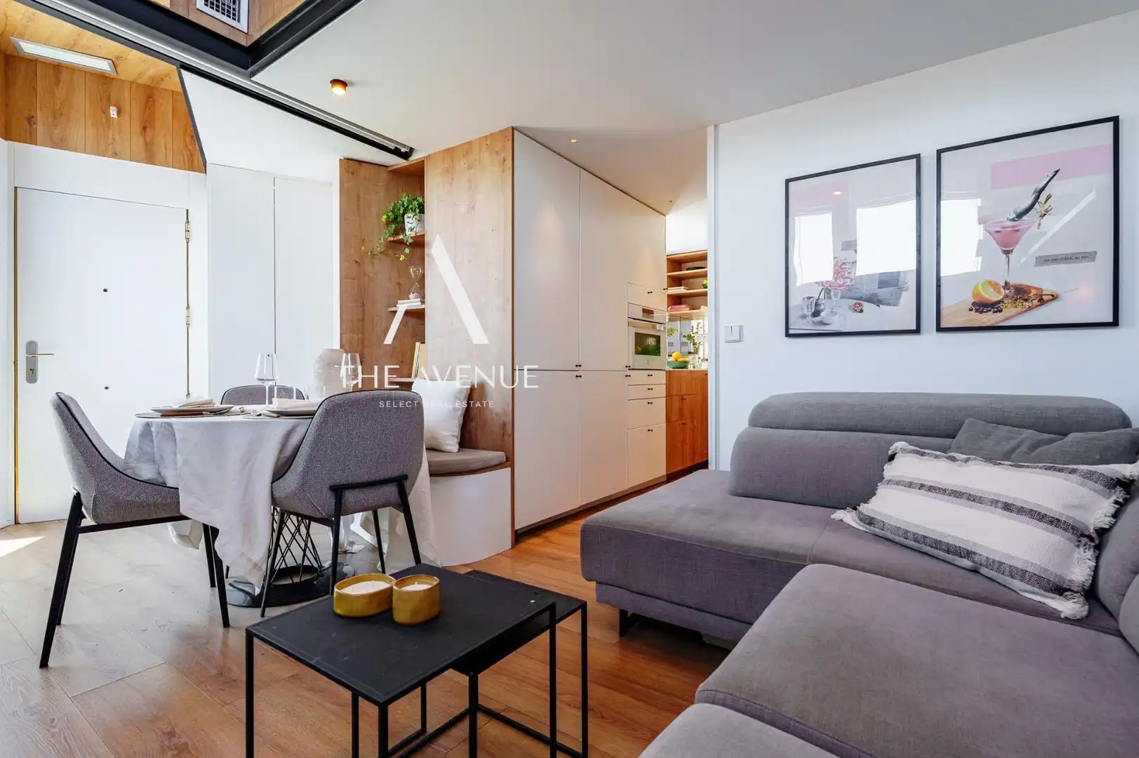 Sala de estar de Ático en venta en Madrid con Aire acondicionado, Calefacción y Terraza