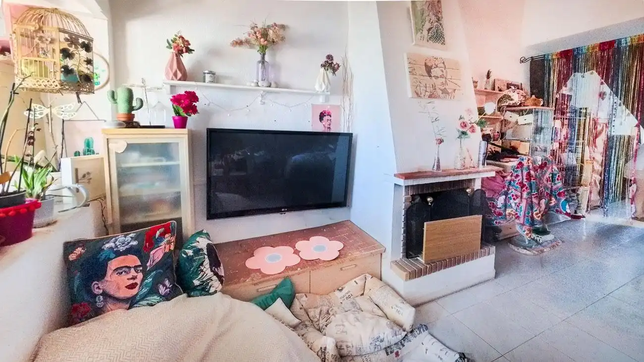 Sala de estar de Apartamento en venta en La Nucia con Aire acondicionado, Balcón y Piscina comunitaria