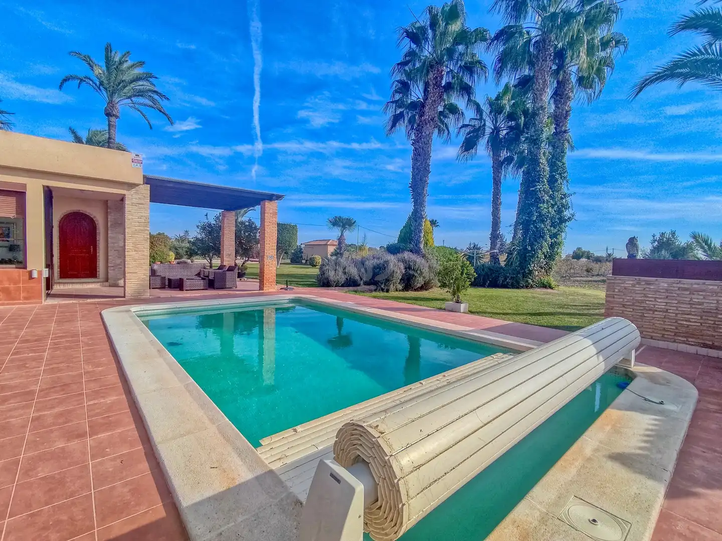 Swimming pool of Houses for sale in Elche / Elx  with Air Conditioner, Heating and Terrace