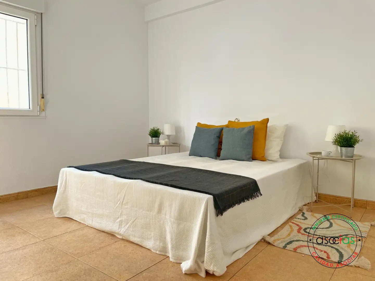 Schlafzimmer von Wohnung zum Verkauf in Gijón  mit Heizung, Parkett und Balkon