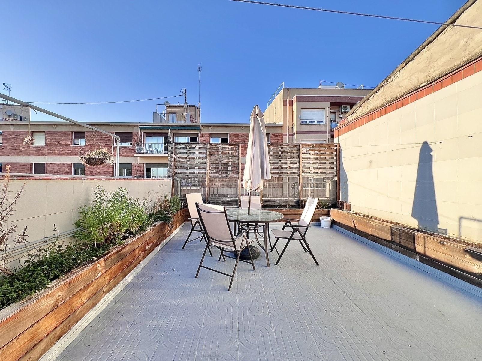 Terrace of Duplex for sale in Terrassa  with Air Conditioner, Heating and Terrace