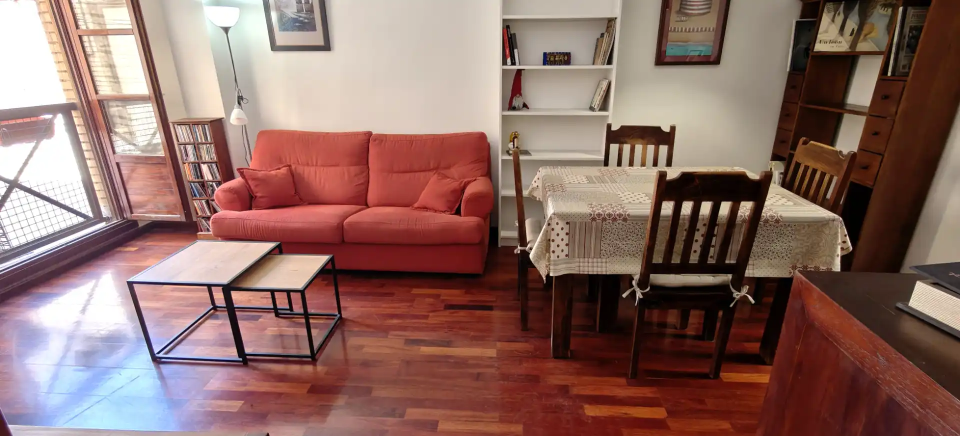 Sala de estar de Apartamento en venta en Zaragoza con Aire acondicionado, Calefacción y Parquet