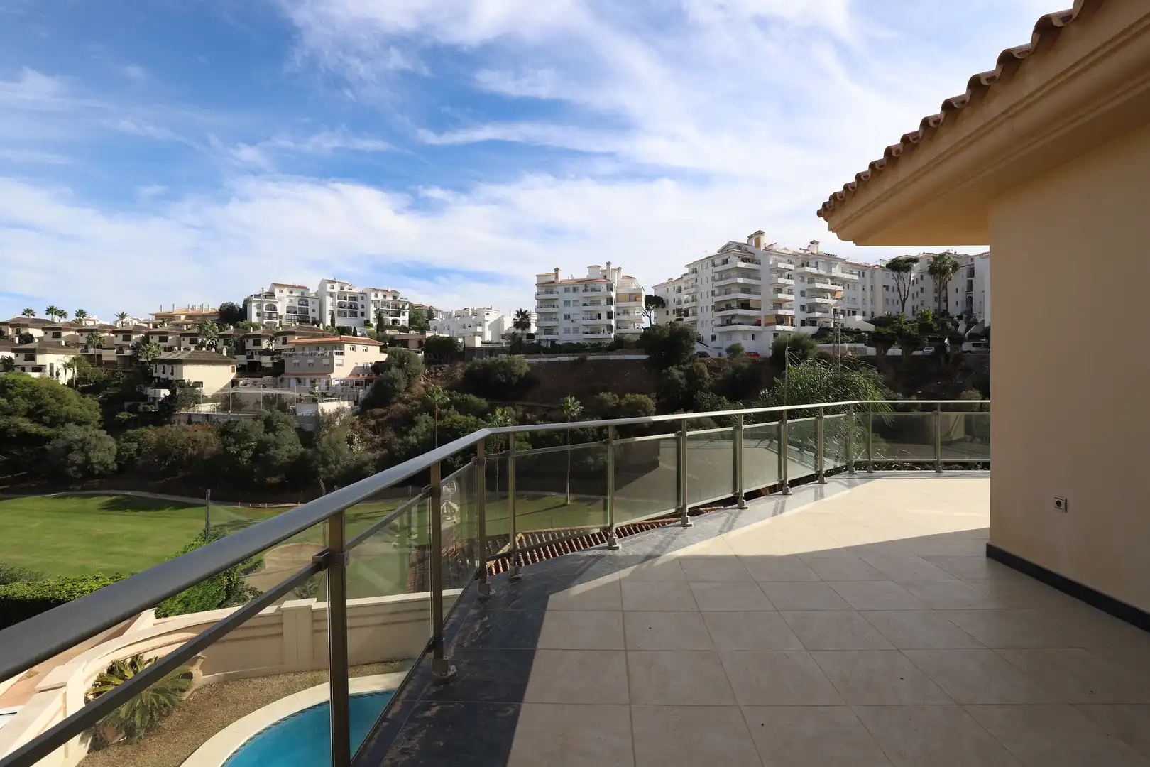 Terrace of Houses for rent in Mijas  with Air Conditioner, Heating and Terrace