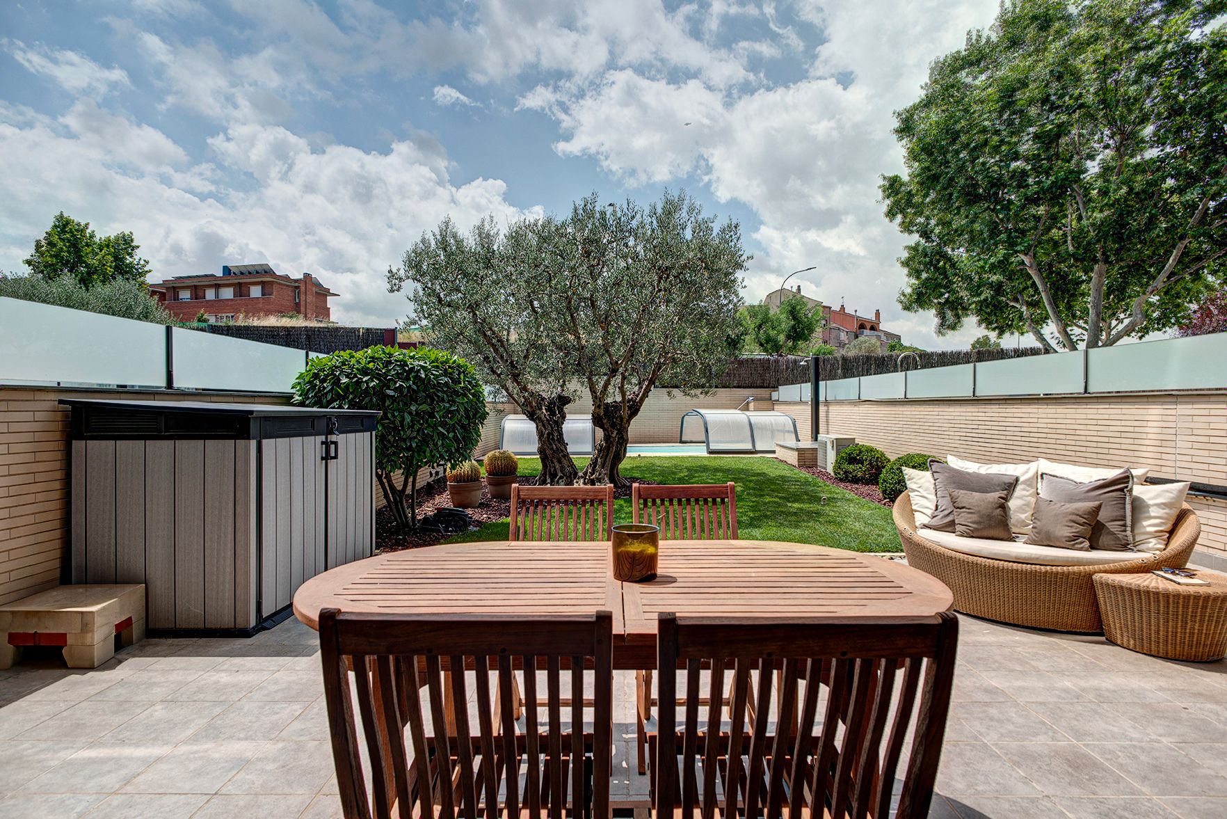 Terrace of Flat for sale in Igualada  with Air Conditioner, Heating and Private garden