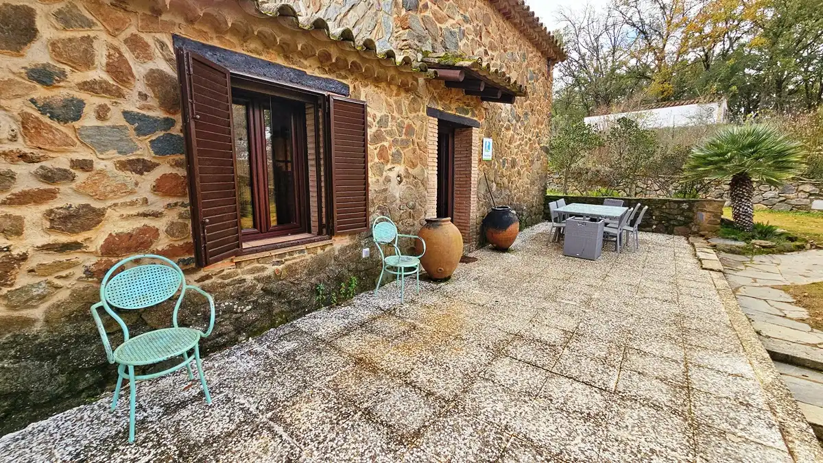 Terraza de Finca rústica en venta en Galaroza con Calefacción, Jardín privado y Terraza