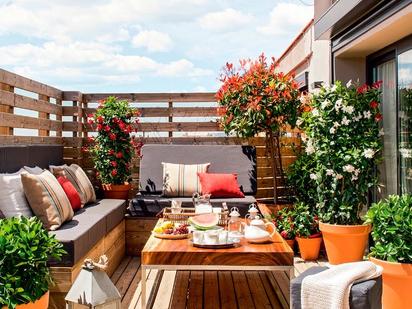 Terrace of Flat for sale in  Madrid Capital  with Air Conditioner, Terrace and Storage room