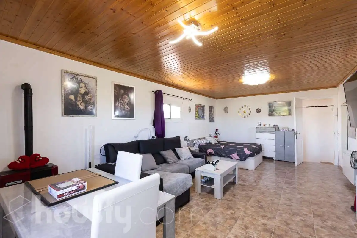 Sala de estar de Casa o chalet en venta en Sarral con Aire acondicionado, Calefacción y Jardín privado