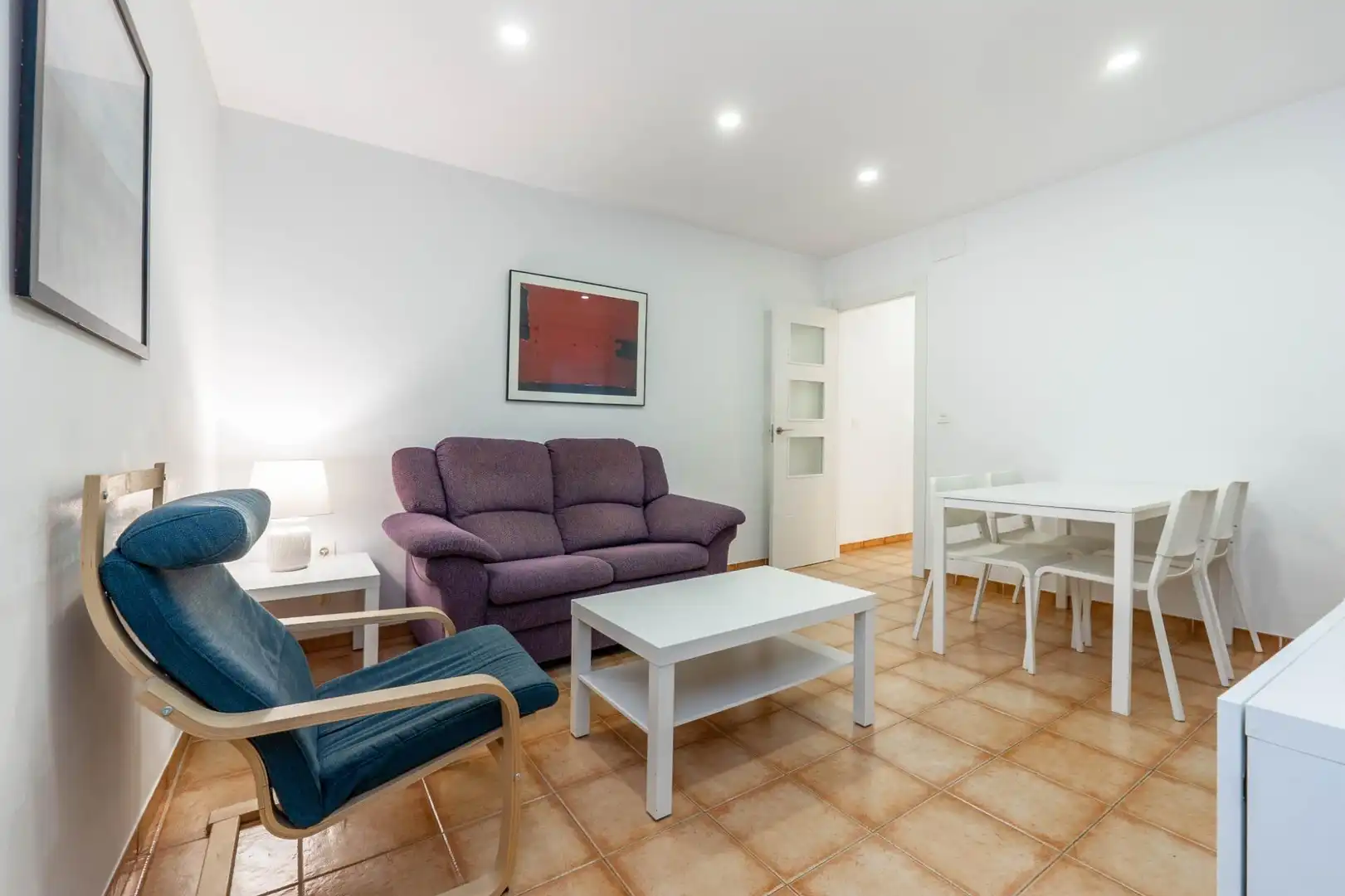 Sala de estar de Piso en venta en Granada con Calefacción