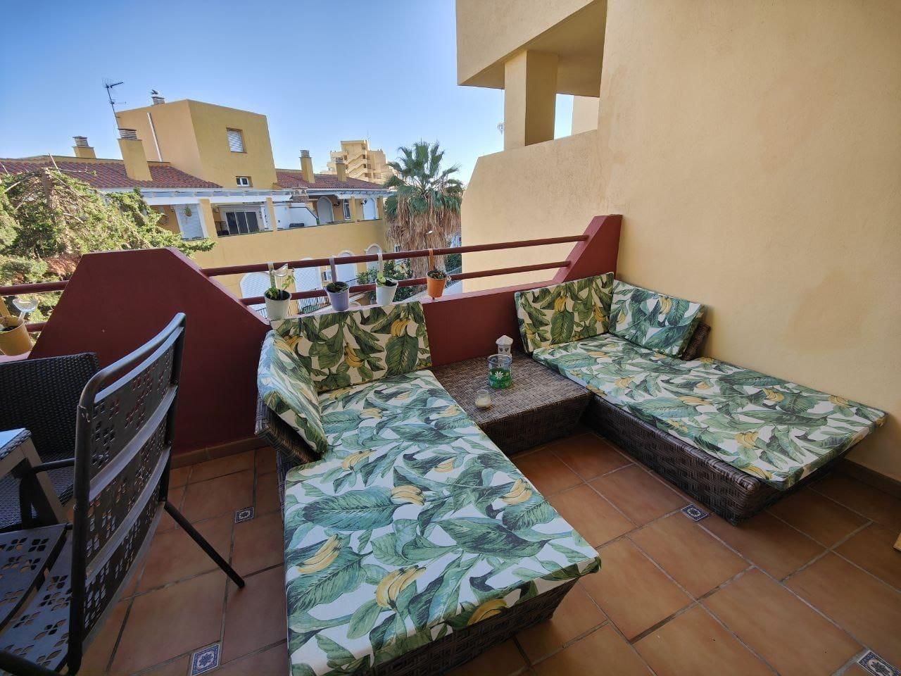 Terrace of Flat for sale in Benalmádena  with Air Conditioner, Private garden and Terrace