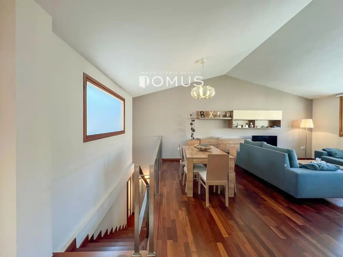 Dining room of Houses for sale in Besalú  with Air Conditioner, Heating and Parquet flooring