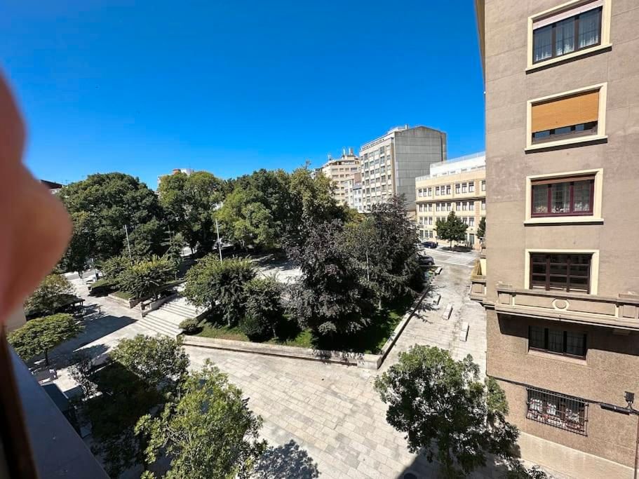 Exterior view of Flat for sale in A Coruña Capital 