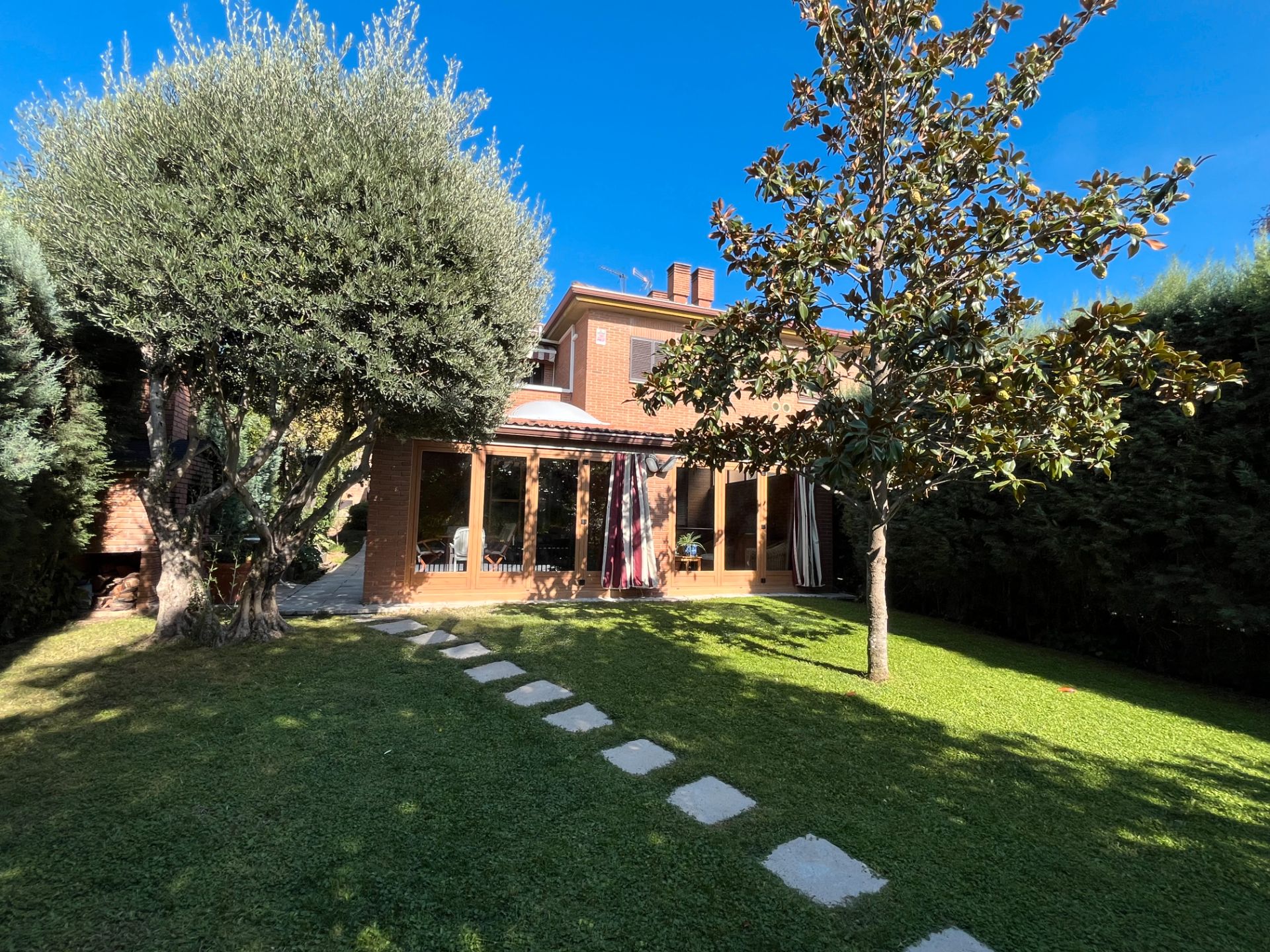 Garden of Single-family semi-detached for sale in Rivas-Vaciamadrid  with Air Conditioner, Heating and Private garden