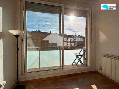 Exterior view of Flat for sale in Mataró  with Heating, Parquet flooring and Storage room