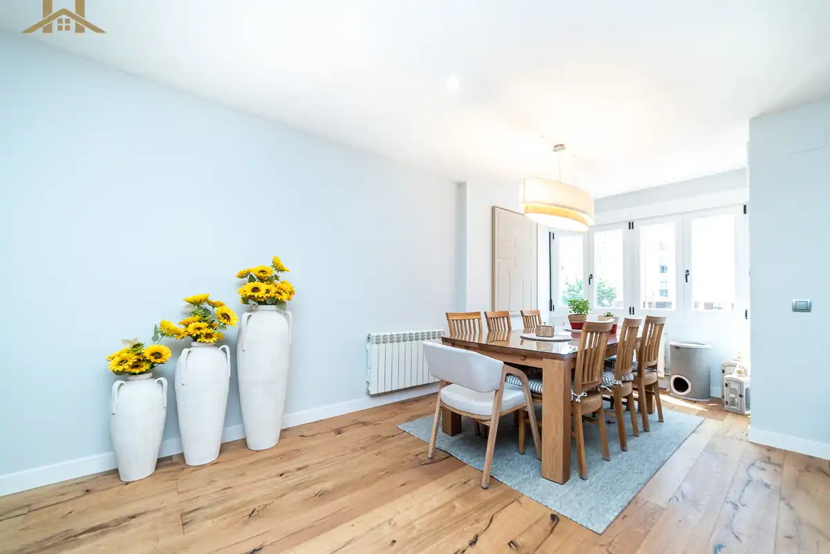 Comedor de Dúplex en venta en Leganés con Aire acondicionado, Calefacción y Jardín privado