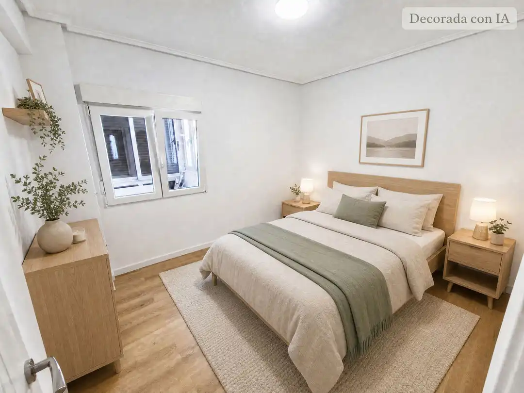 Bedroom of Flat for sale in Bilbao 