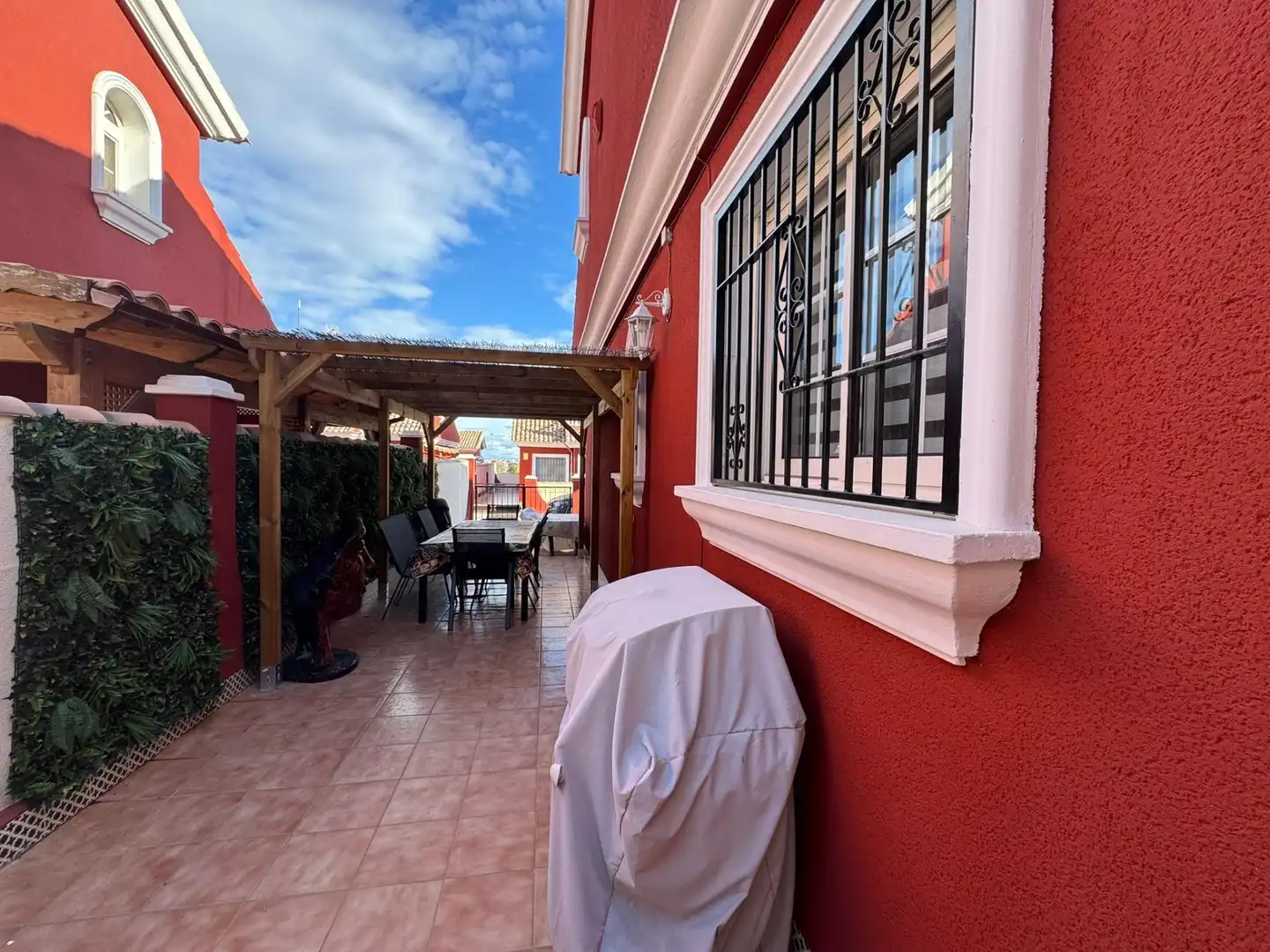 Terrassa de Casa adosada en venda en Orihuela amb Aire condicionat, Jardí privat i Terrassa