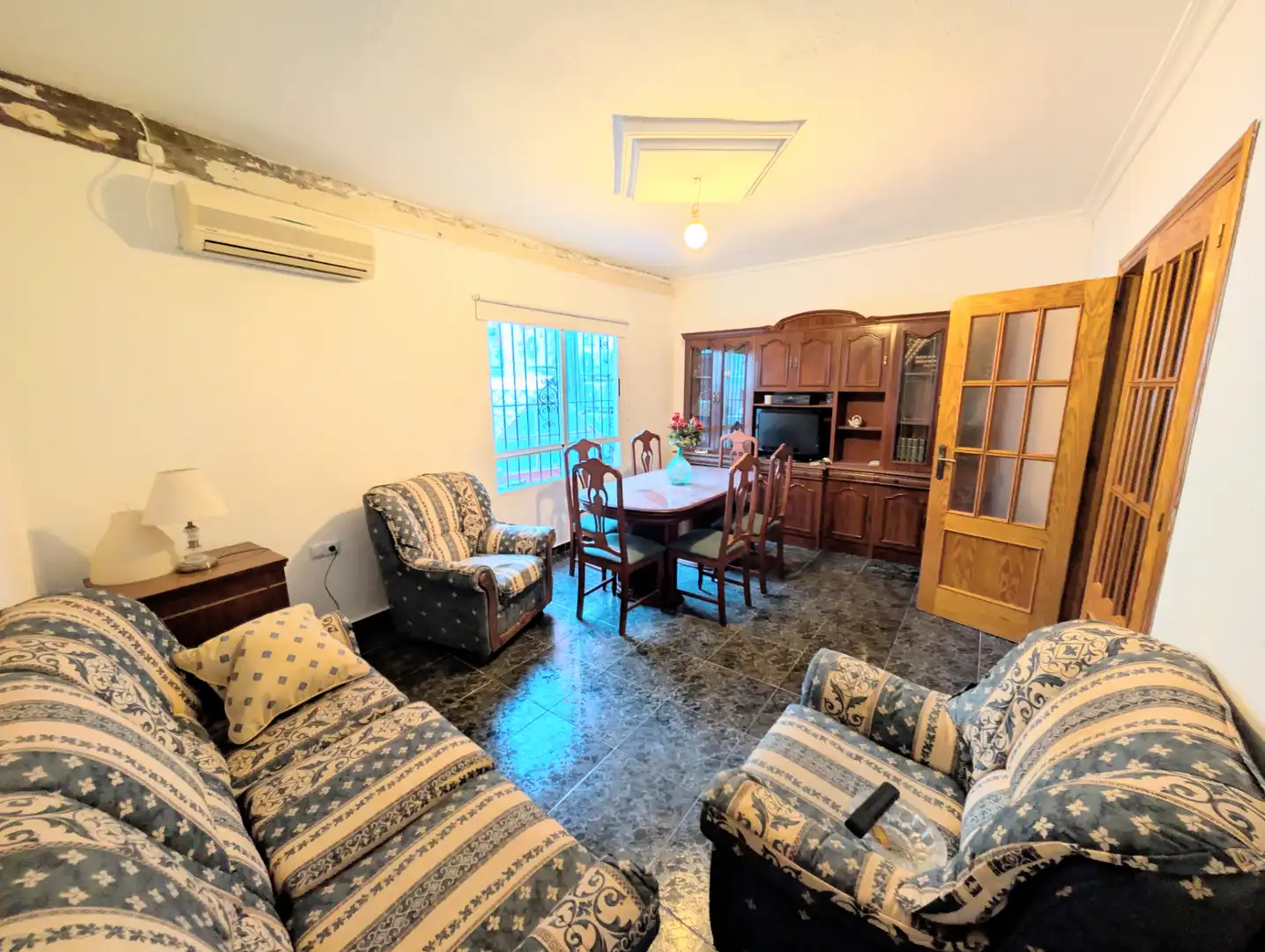 Sala de estar de Ático en venta en Cartagena con Aire acondicionado, Terraza y Trastero