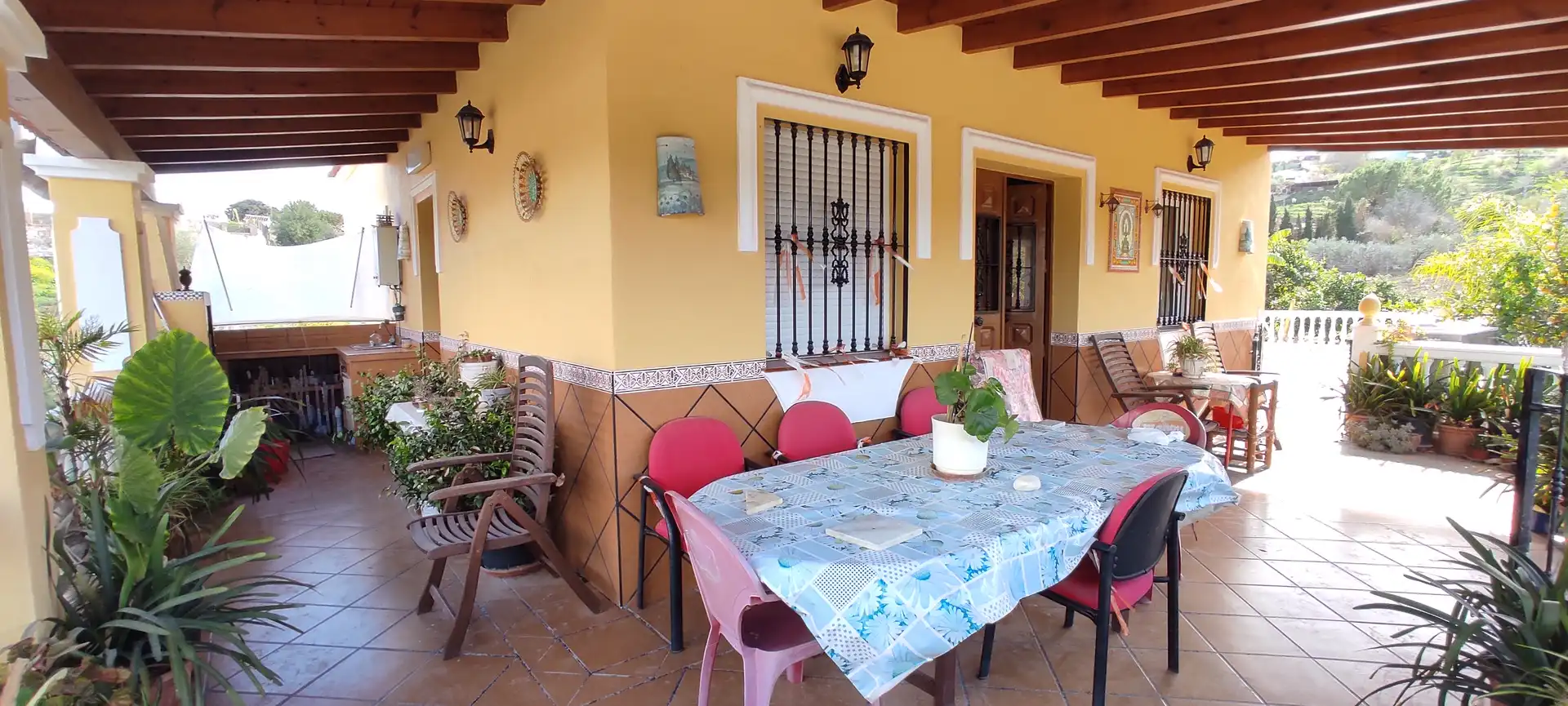 Terrassa de Finca rústica en venda en Coín amb Jardí privat, Terrassa i Piscina
