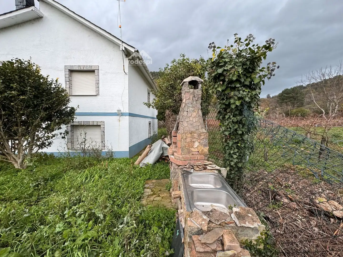 Jardín de Casa o chalet en venta en A Teixeira  con Trastero y Amueblado