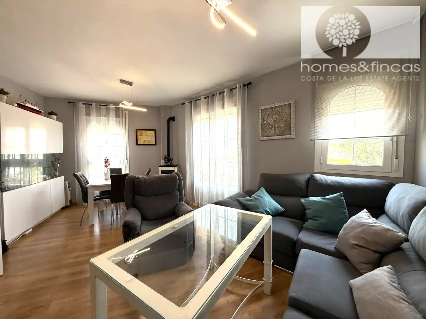 Wohnzimmer von Wohnung zum Verkauf in Ayamonte mit Klimaanlage und Balkon