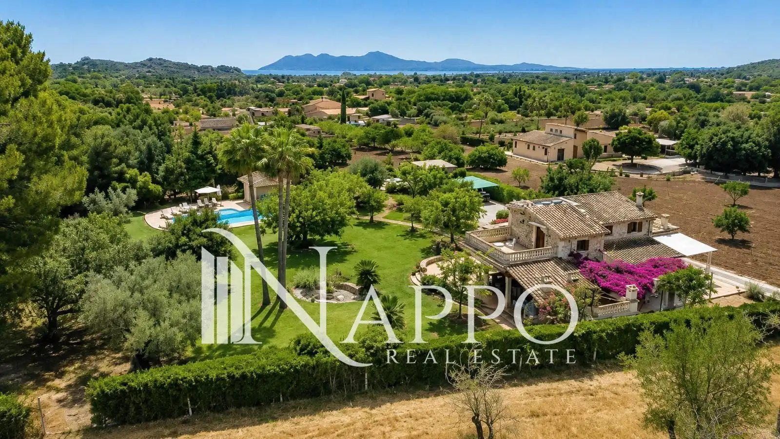 Vista exterior de Casa o chalet en venta en Pollença con Aire acondicionado, Calefacción y Piscina