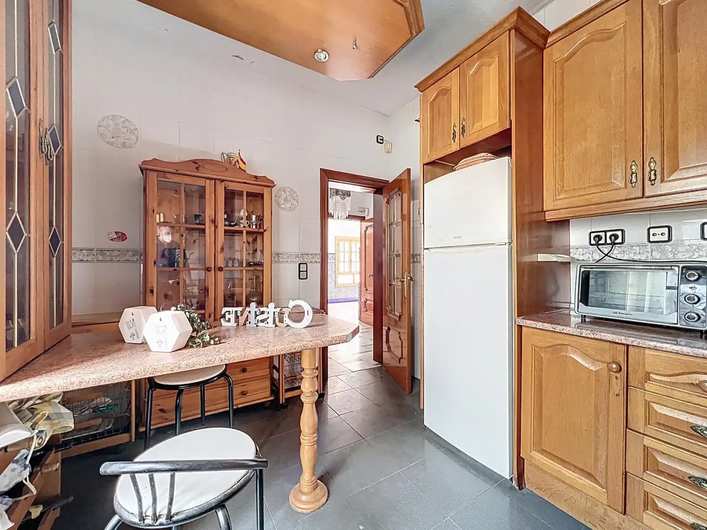 Cocina de Casa o chalet en venta en Almería con Terraza