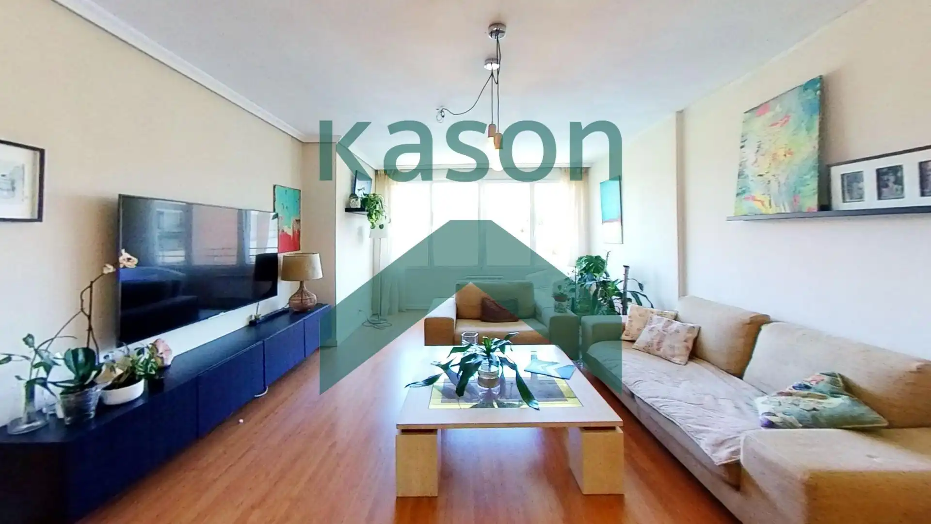 Living room of Flat for sale in Madrid  with Heating and Storage room