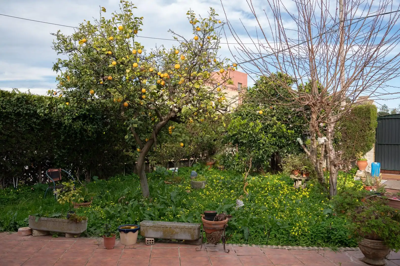 Garden of Houses for sale in Gines  with Air Conditioner, Heating and Private garden