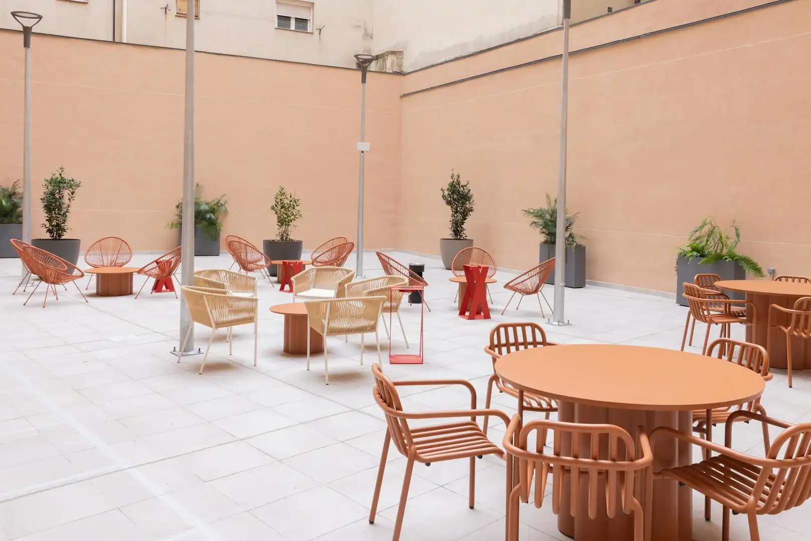 Terrasse von Gebäude zur Miete in Madrid
