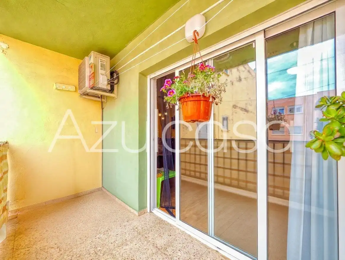 Balcony of Flat for sale in El Campello  with Air Conditioner, Terrace and Furnished