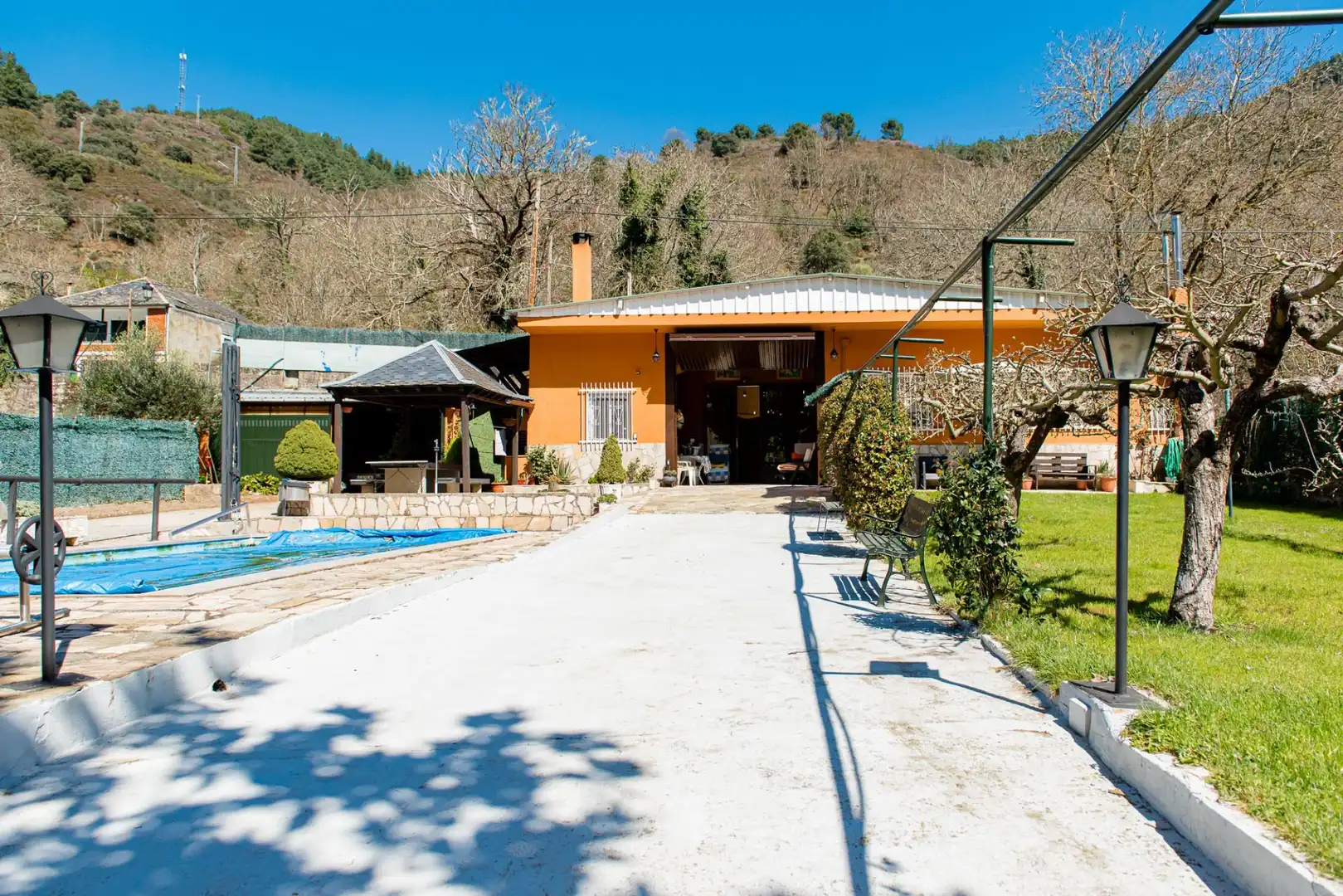 Jardín de Casa o chalet en venta en Trabadelo con Calefacción y Amueblado