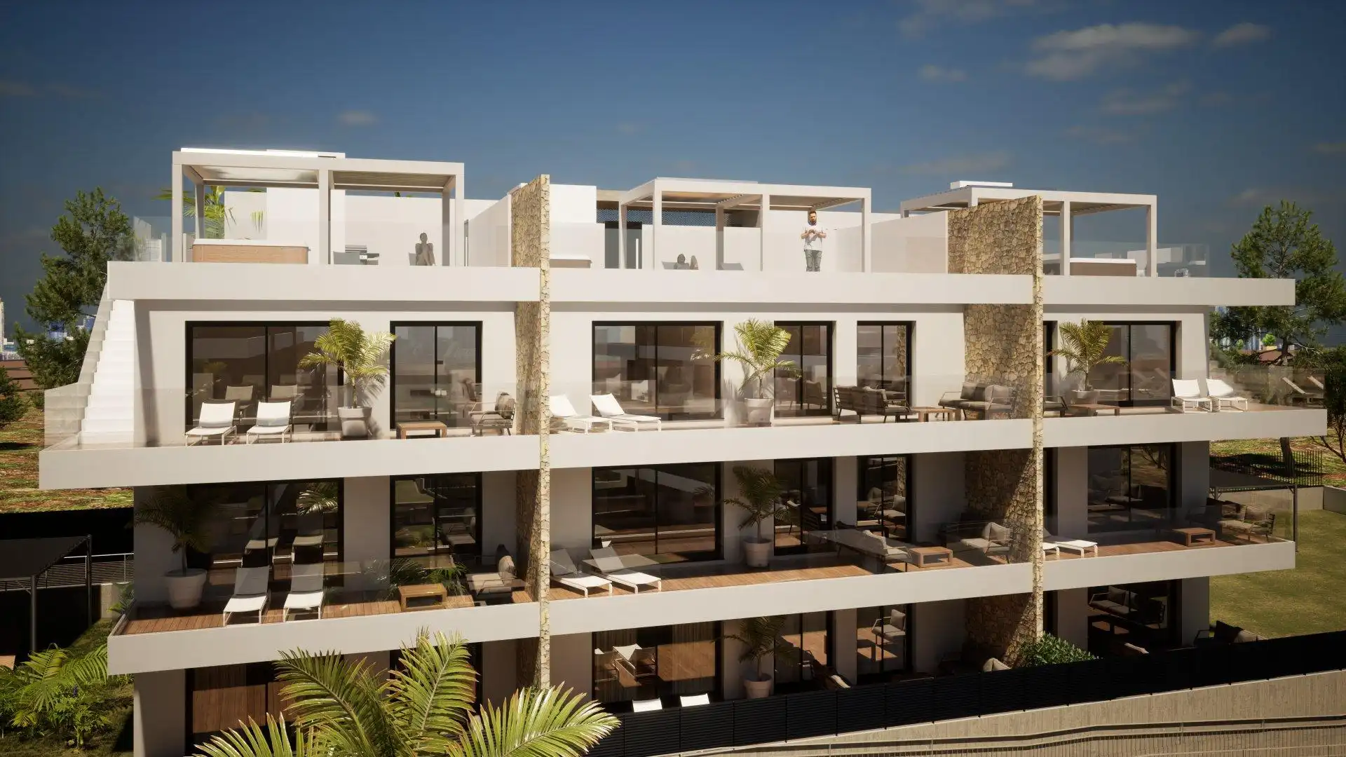 Apartament amb piscina en venda a Balcón de Finestrat - Terra Marina, imagen 4